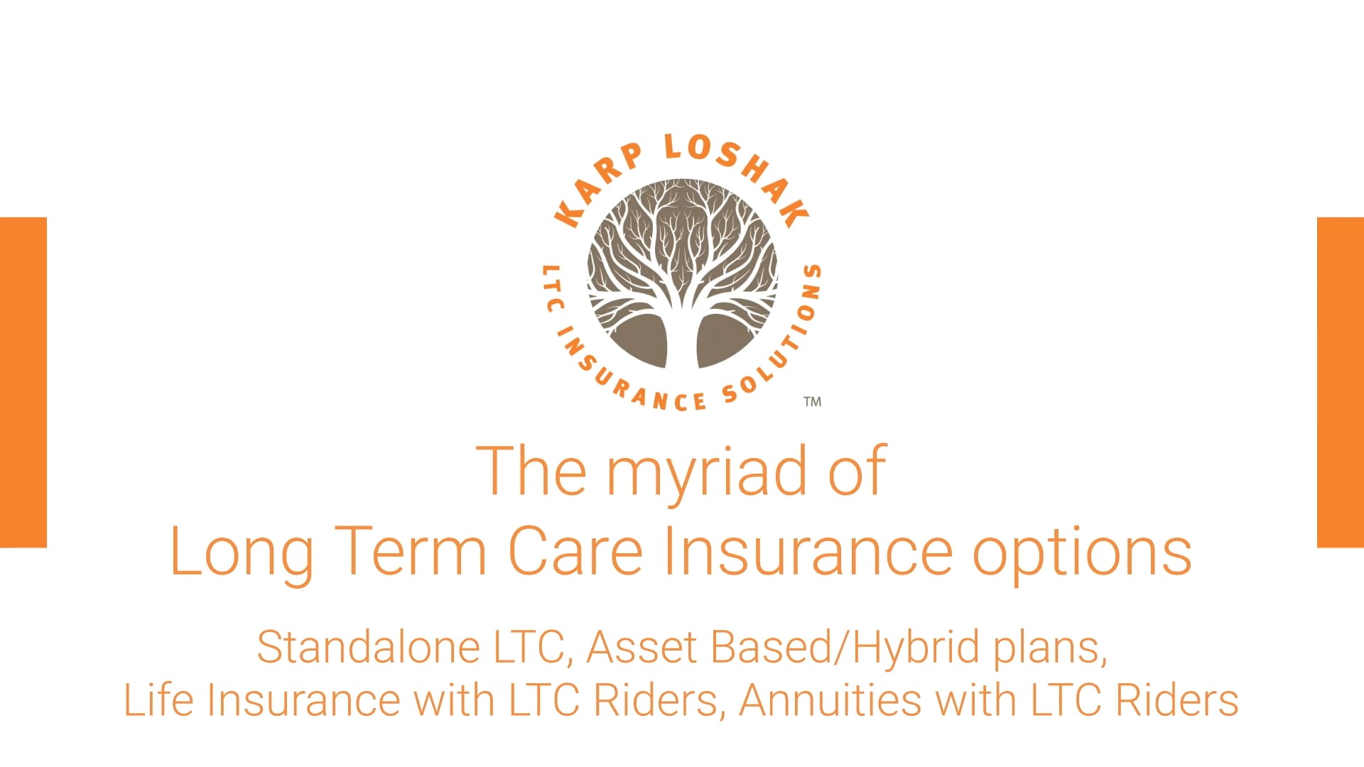 LTC Explained: Myriad of LTC Options